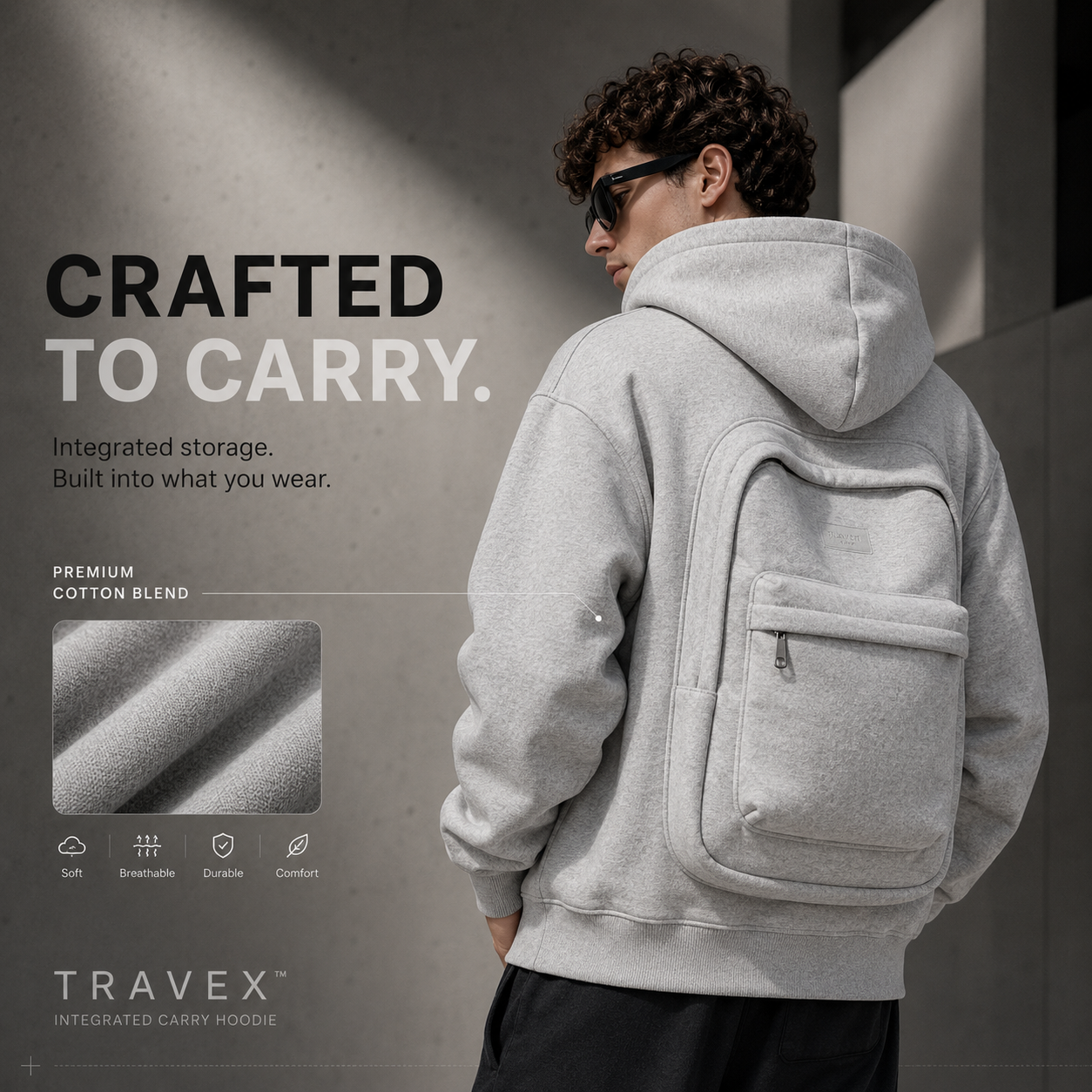 TRAVEX™ Integrated Carry Hoodie