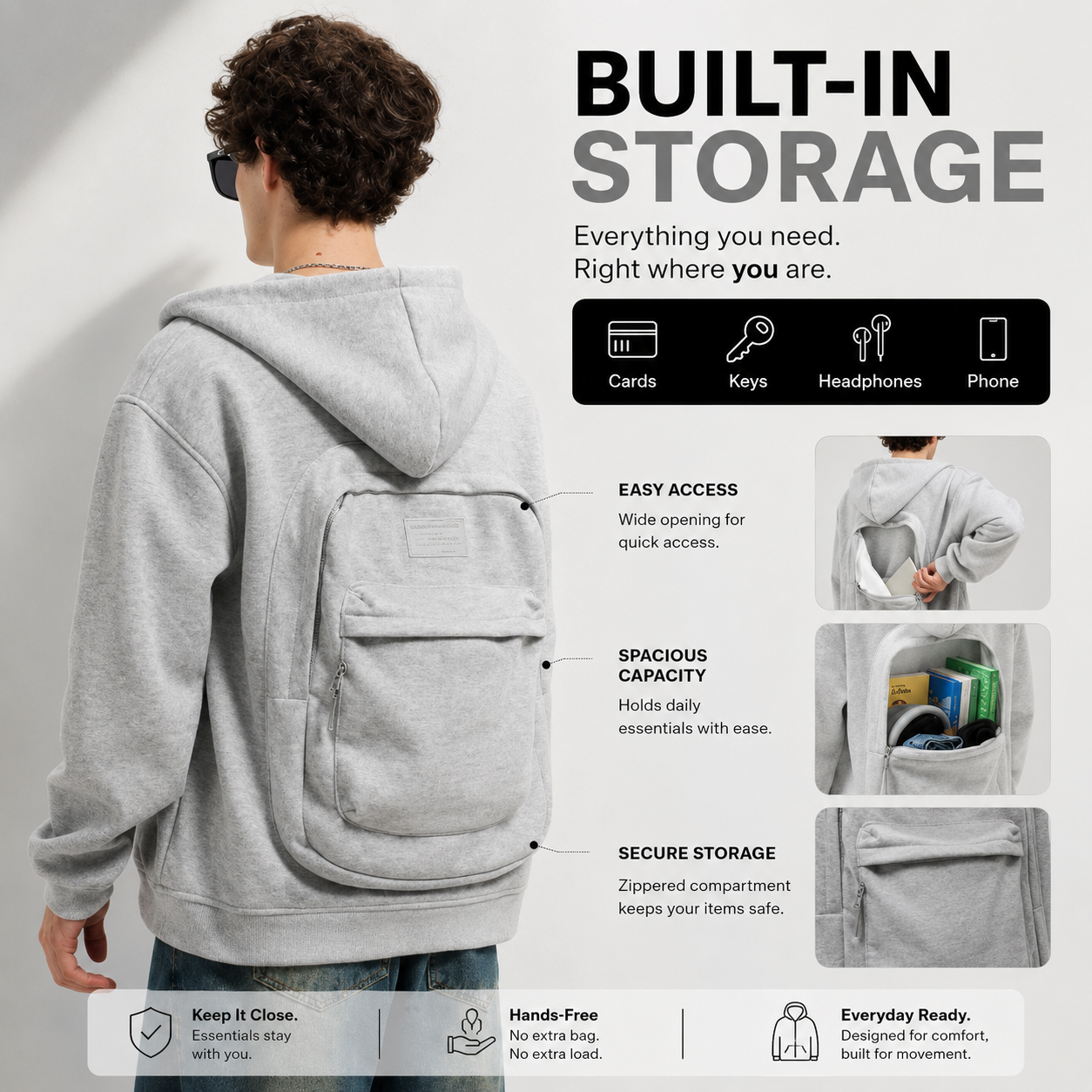 TRAVEX™ Integrated Carry Hoodie