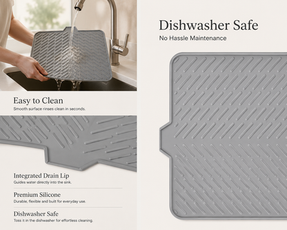 Livaro™ Premium Silicone Kitchen Drying Mat