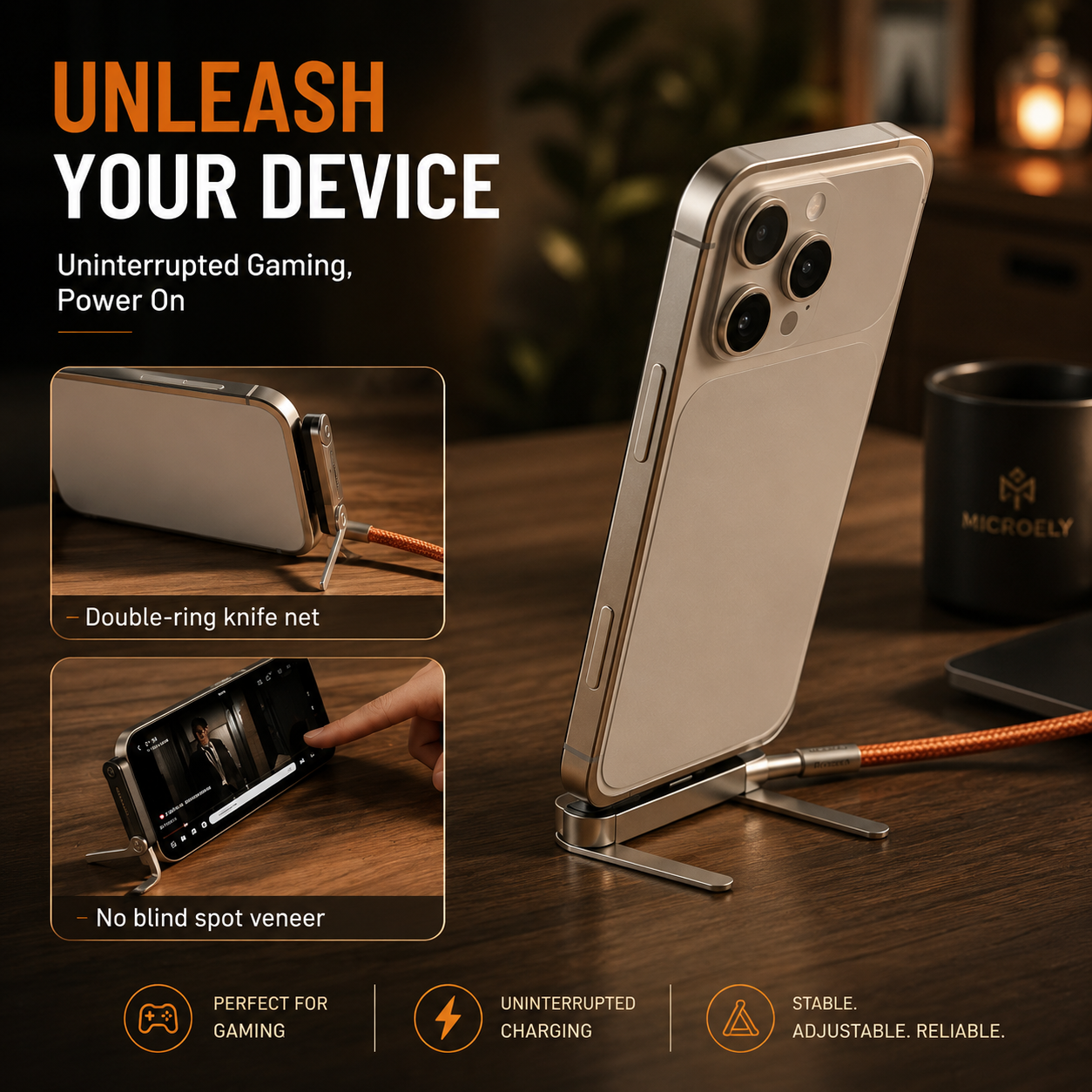 HyperStand™ Ultra 240W Fast Charging Cable