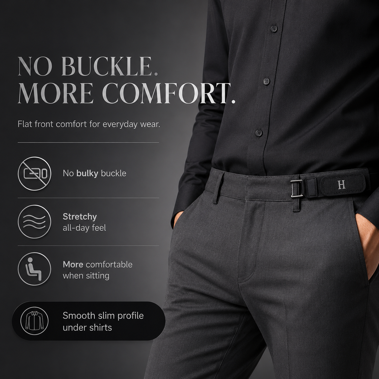 FlexHook™ Tactical Elastic Belt