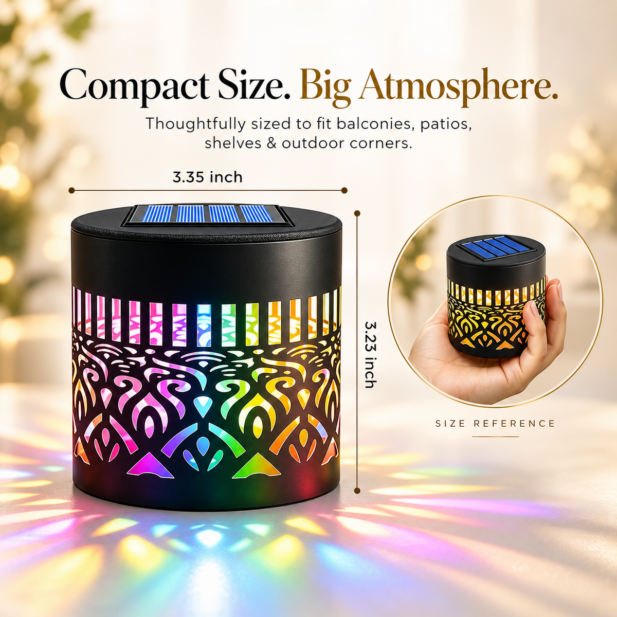NIVAYA™ Solar Mandala Light