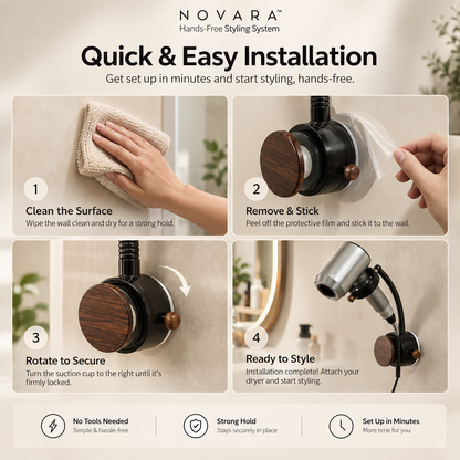 NOVARA™ Hands-Free Styling System