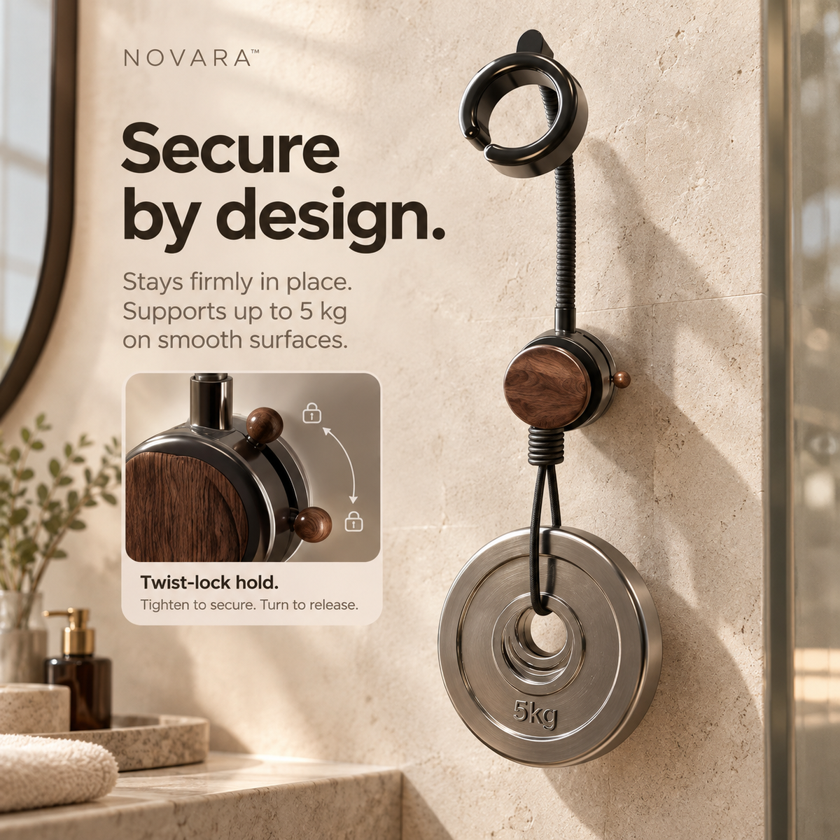NOVARA™ Hands-Free Styling System