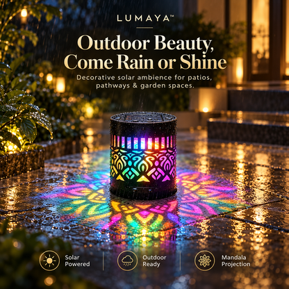 LUMAYA™ Solar Mandala Light
