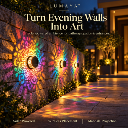 LUMAYA™ Solar Mandala Light