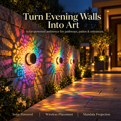 NIVAYA™ Solar Mandala Light
