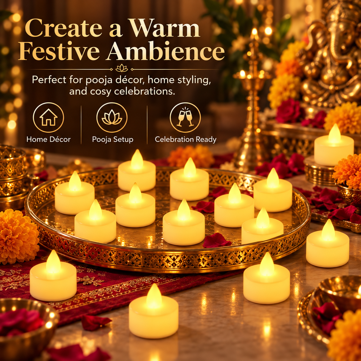UJORA™ Flameless LED Candle Set