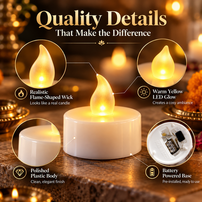 UJORA™ Flameless LED Candle Set