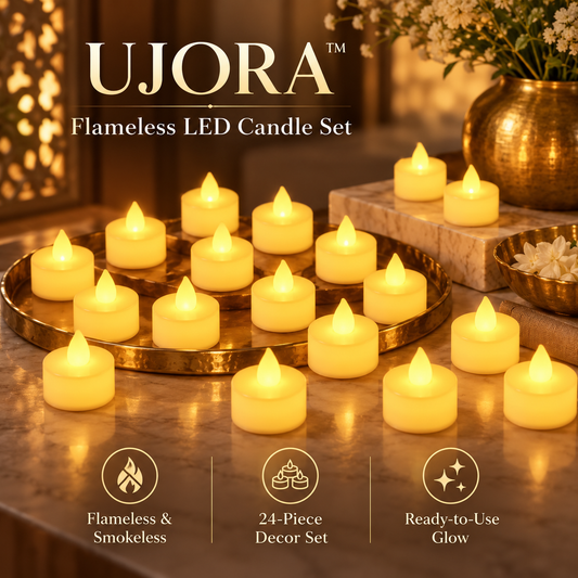 UJORA™ Flameless LED Candle Set